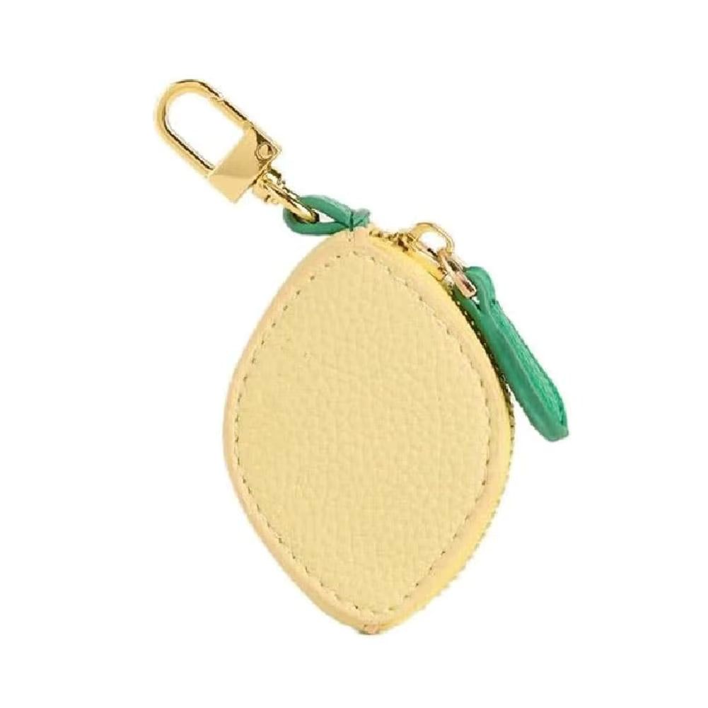 Cute Strawberry Leather Bag Charm Y2k Keychain with Zipper Preppy Purse Charm Cute core Accessories Aesthetic Stuff
