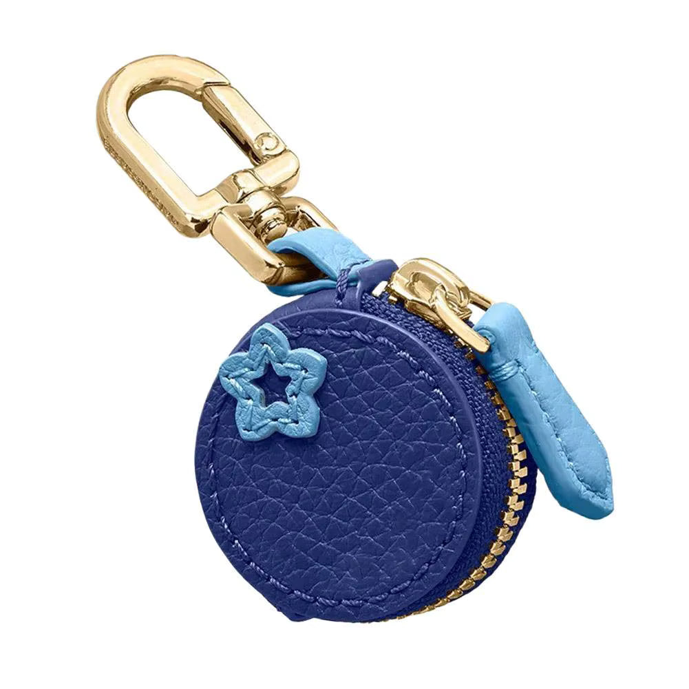 Cute Strawberry Leather Bag Charm Y2k Keychain with Zipper Preppy Purse Charm Cute core Accessories Aesthetic Stuff