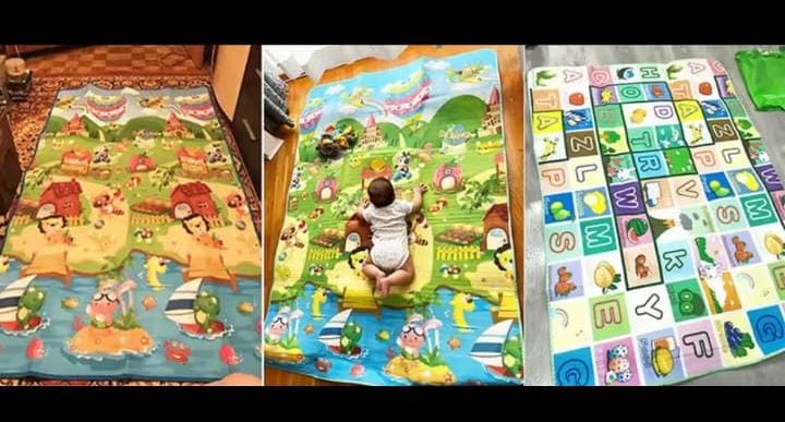 Baby Play Mat 180x120x0.3cm Children Crawling Carpet Toys for Kid Game Activity Gym Waterproof Rug Outdoor Indoor Soft Floor