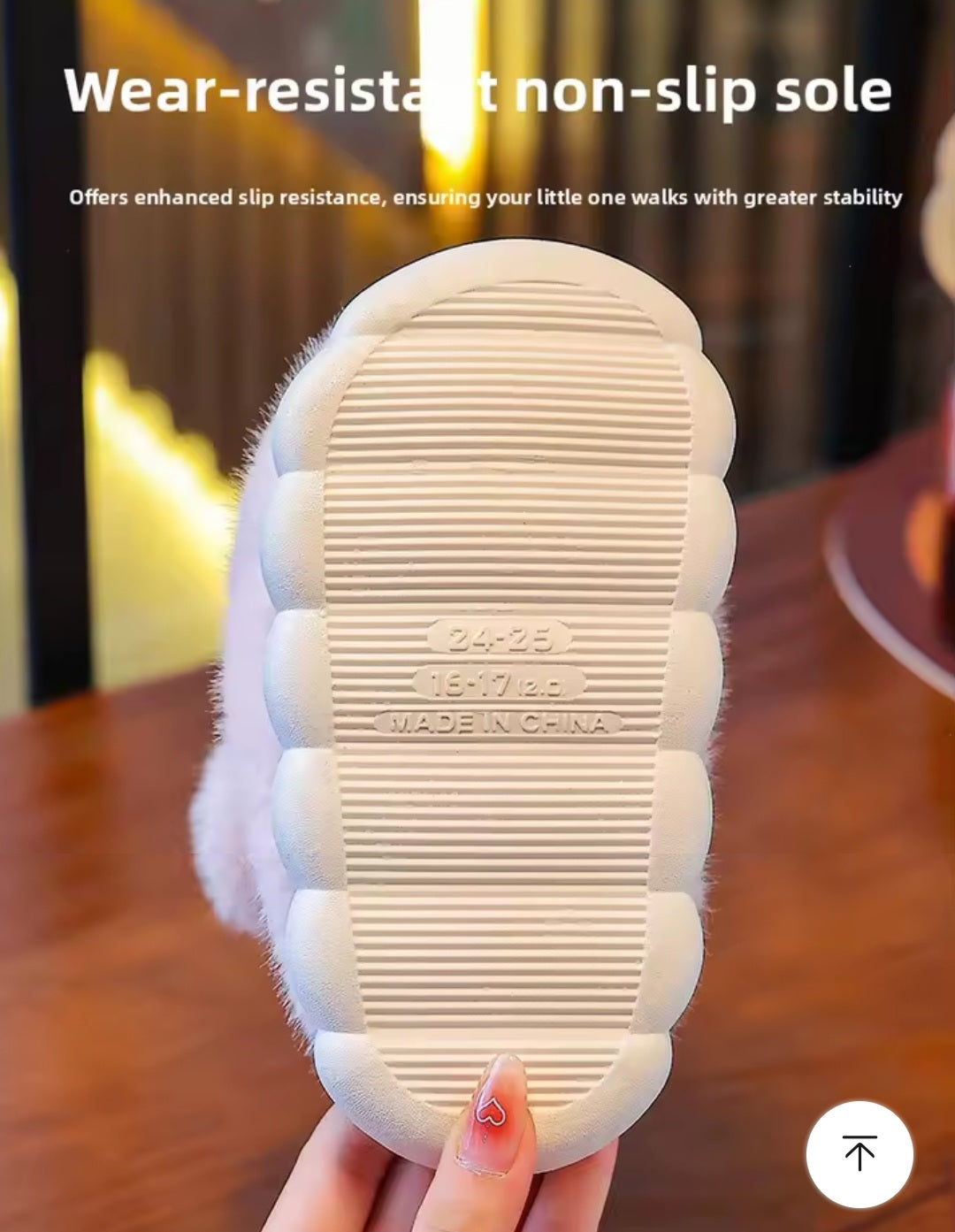 2025 New Winter Kids Plush Slippers CartoonChildren's Indoor Slides Non-Slip Soft Mule Girls Boys Warm House Cotton Shoes